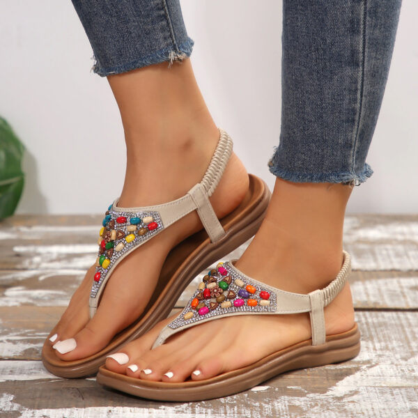 Plus Size Women's Sandals Fashionable Retro Casual - Image 7
