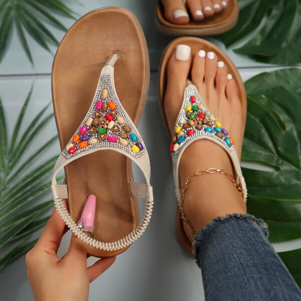 Plus Size Women's Sandals Fashionable Retro Casual - Image 2