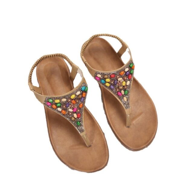 Plus Size Women's Sandals Fashionable Retro Casual - Image 6