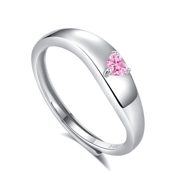 Original Design High Sense S925 Silver Couple Ring - Image 9