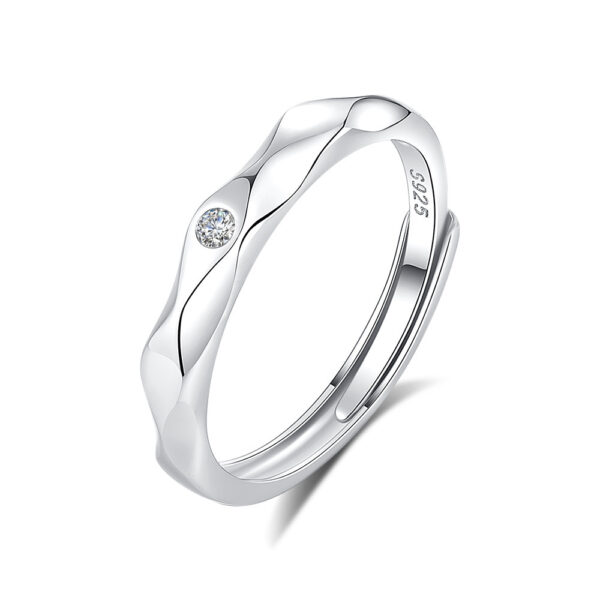 Original Design High Sense S925 Silver Couple Ring - Image 10