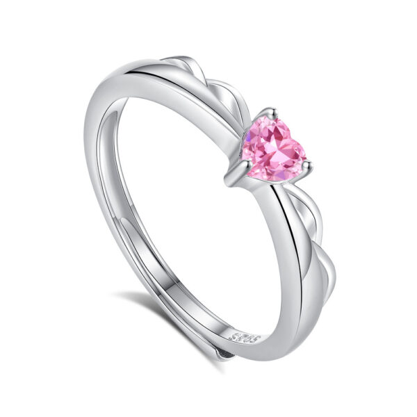Original Design High Sense S925 Silver Couple Ring - Image 7